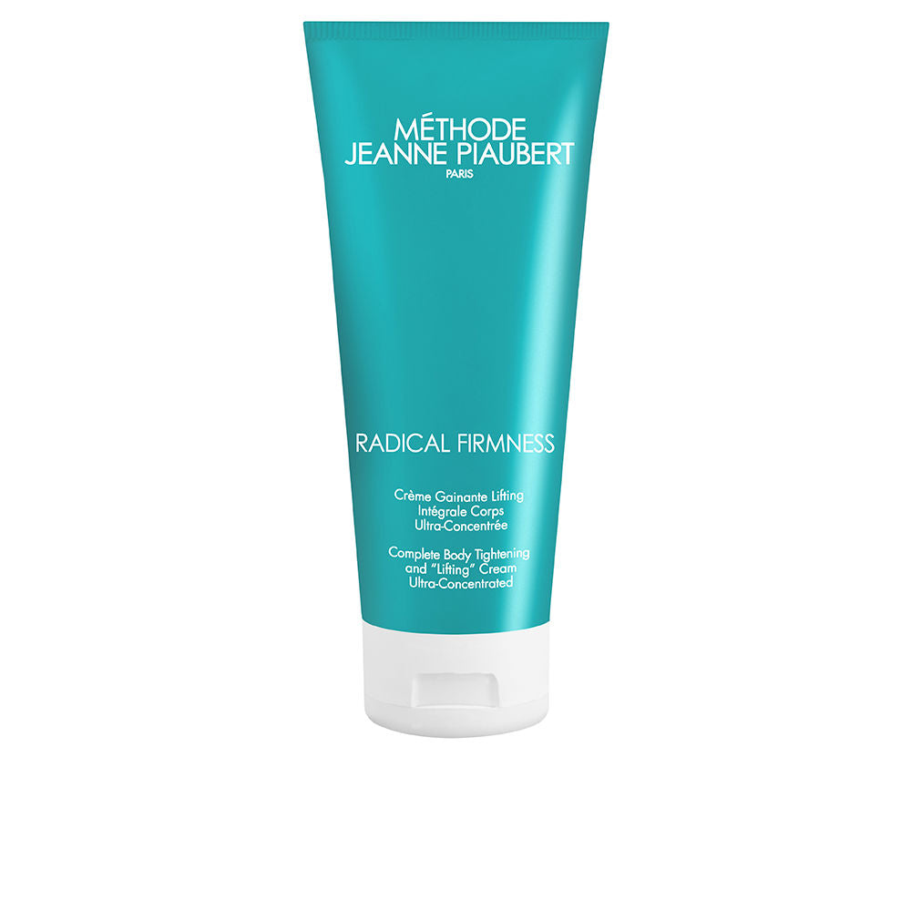 Jeanne Piaubert Radical Firmness firming body cream tube on neutral background