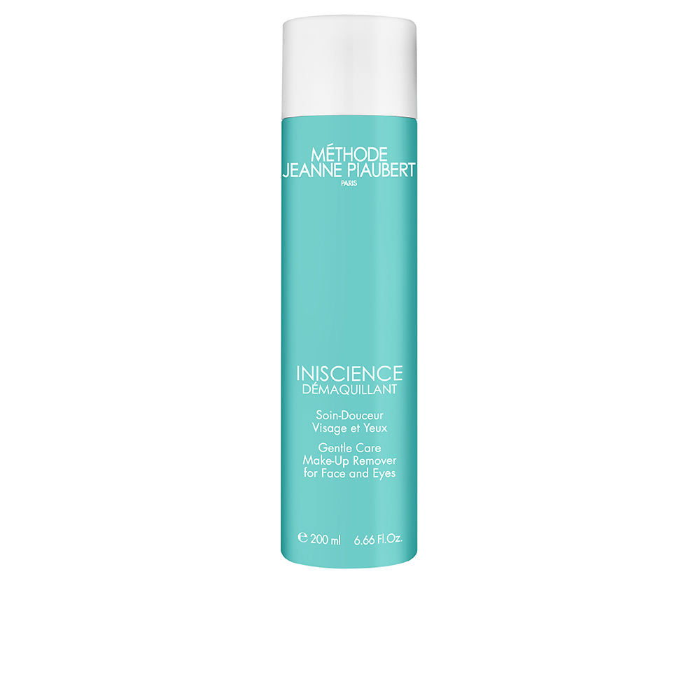 Bottle of Jeanne Piaubert INISCIENCE makeup remover for face and eyes