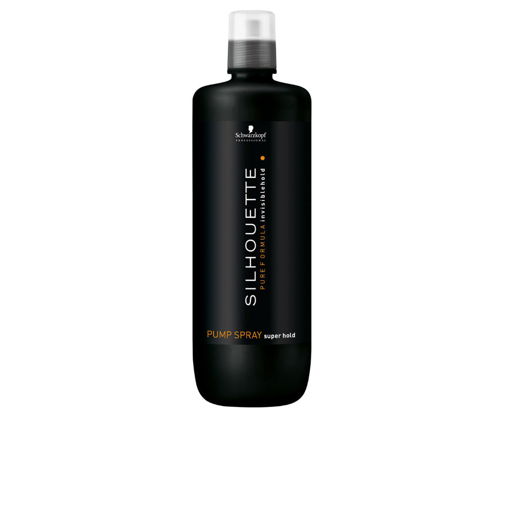 Large 1000 ml non-aerosol super hold hair spray bottle, glossy finish