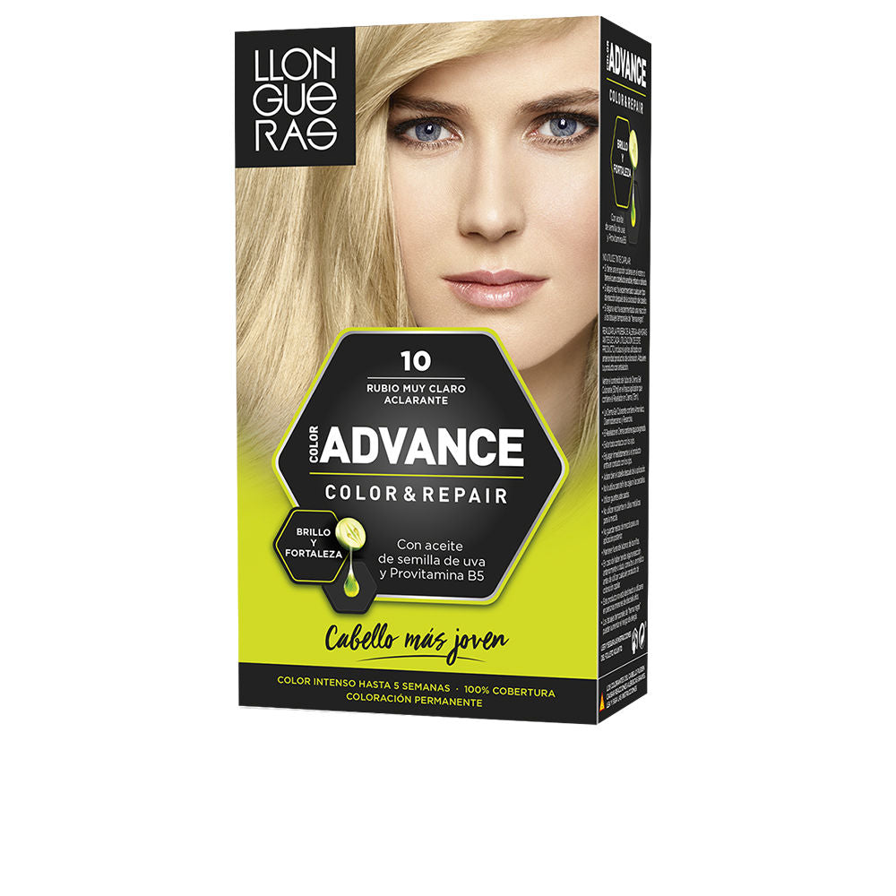 Tube and developer for ash dark blonde permanent hair colour, professional kit