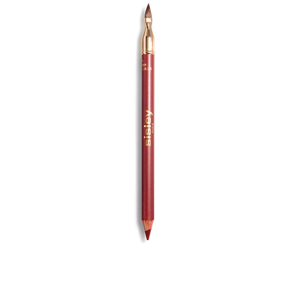 Cream lip pencil, nude shade, coloured barrel and built-in brush, 1.45 g, Unisex