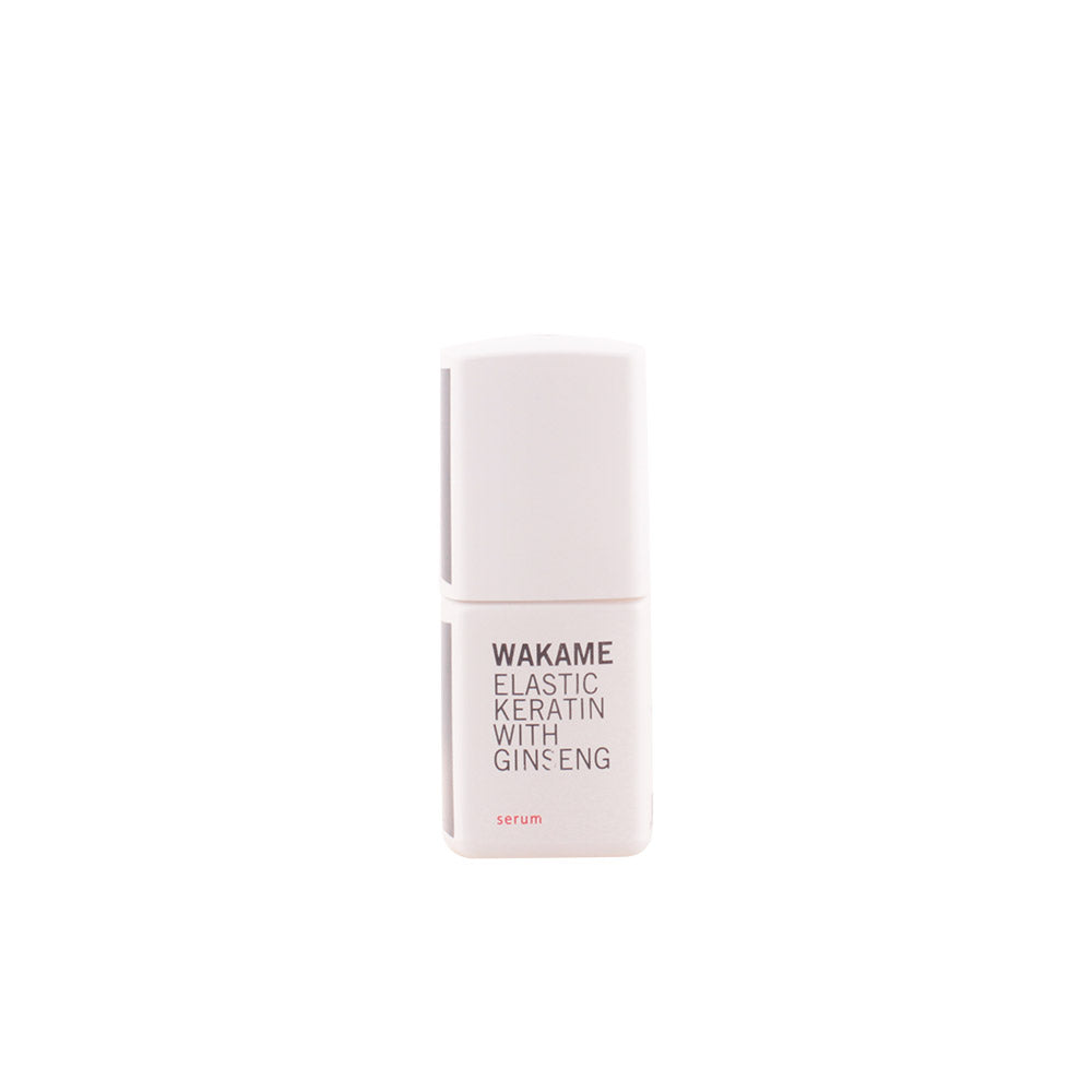 30 ml oil-free serum bottle with dispenser — keratin, wakame, ginseng
