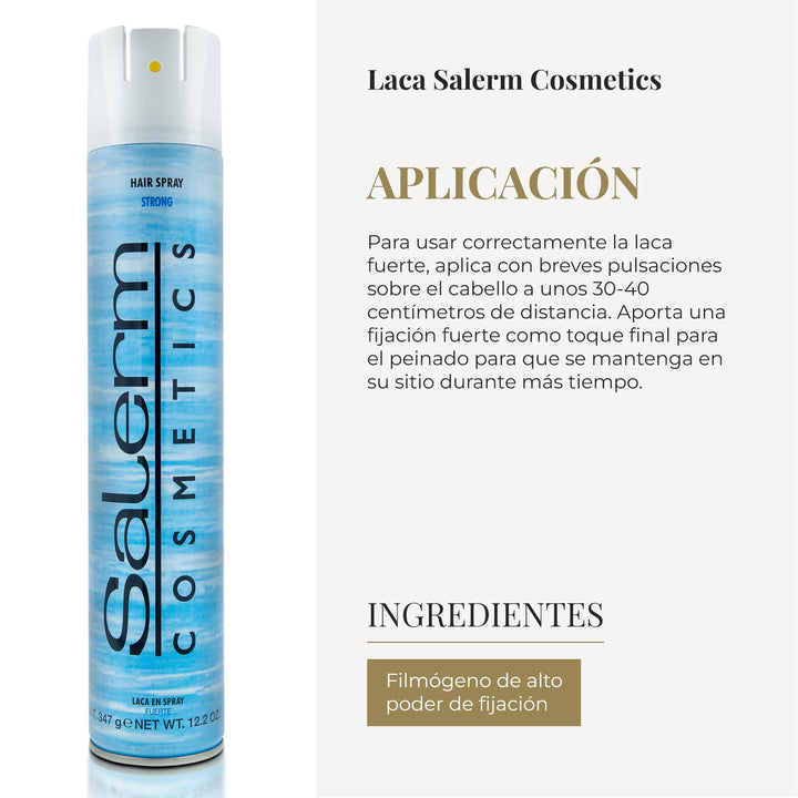 Clear anti-humidity hair spray can for Unisex styling, 347 g