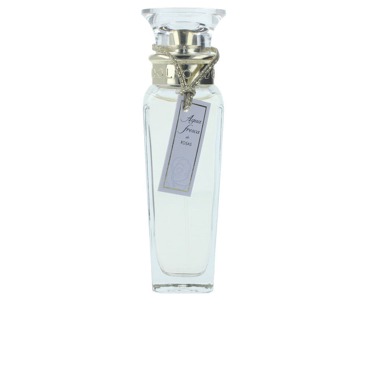 200 ml clear bottle of Bulgarian rose eau de toilette with refill-capable packaging