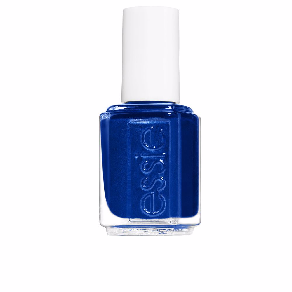 Bottle of Aruba Blue creme nail polish, 13.5 ml, vivid mid-blue shade