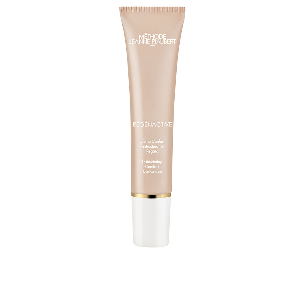 Luxurious tube of Régénactive restructuring eye cream from Jeanne Piaubert