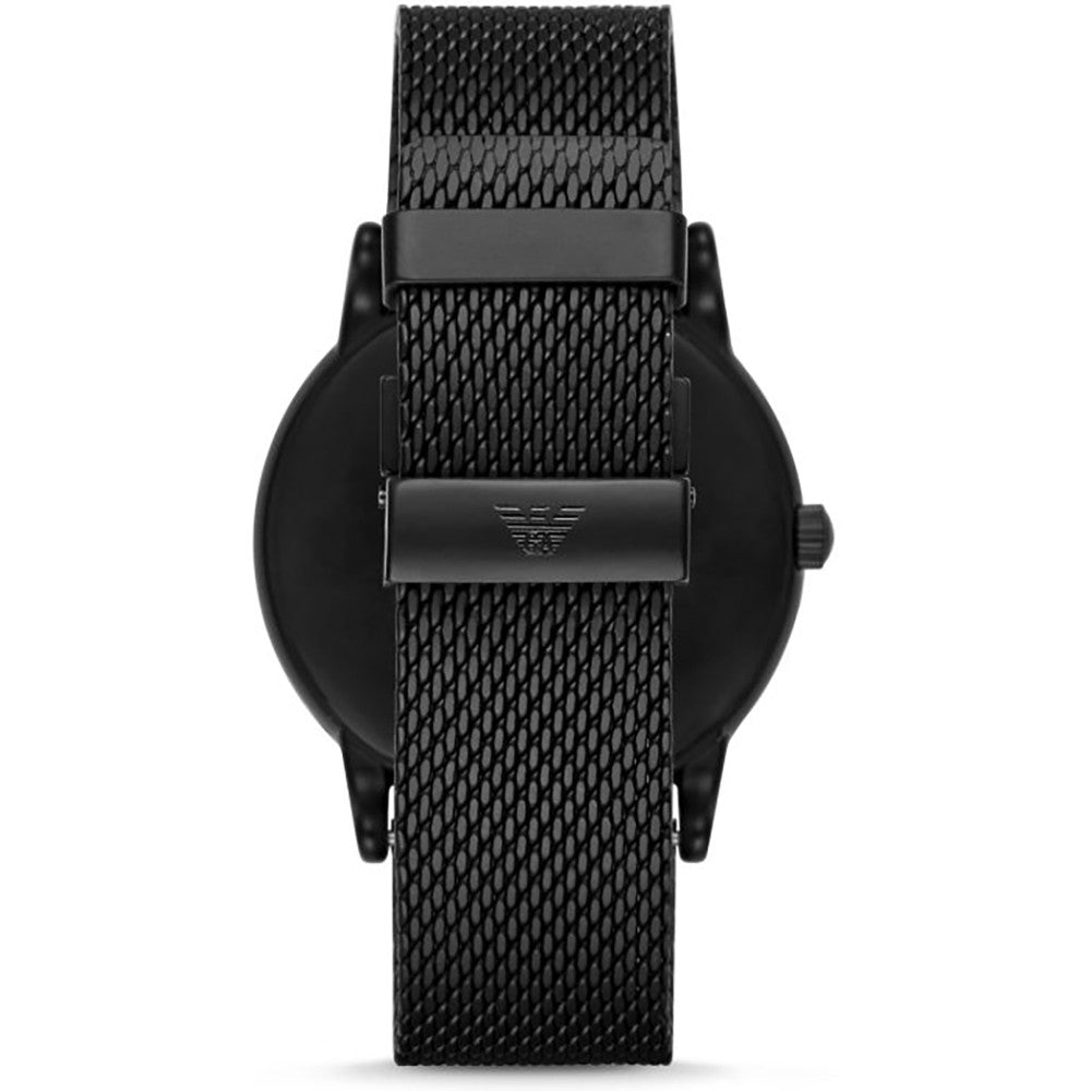 Emporio Armani Black Stainless Steel Watch