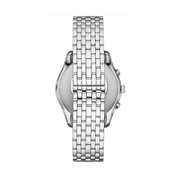 Emporio Armani Silver Chronograph Watch