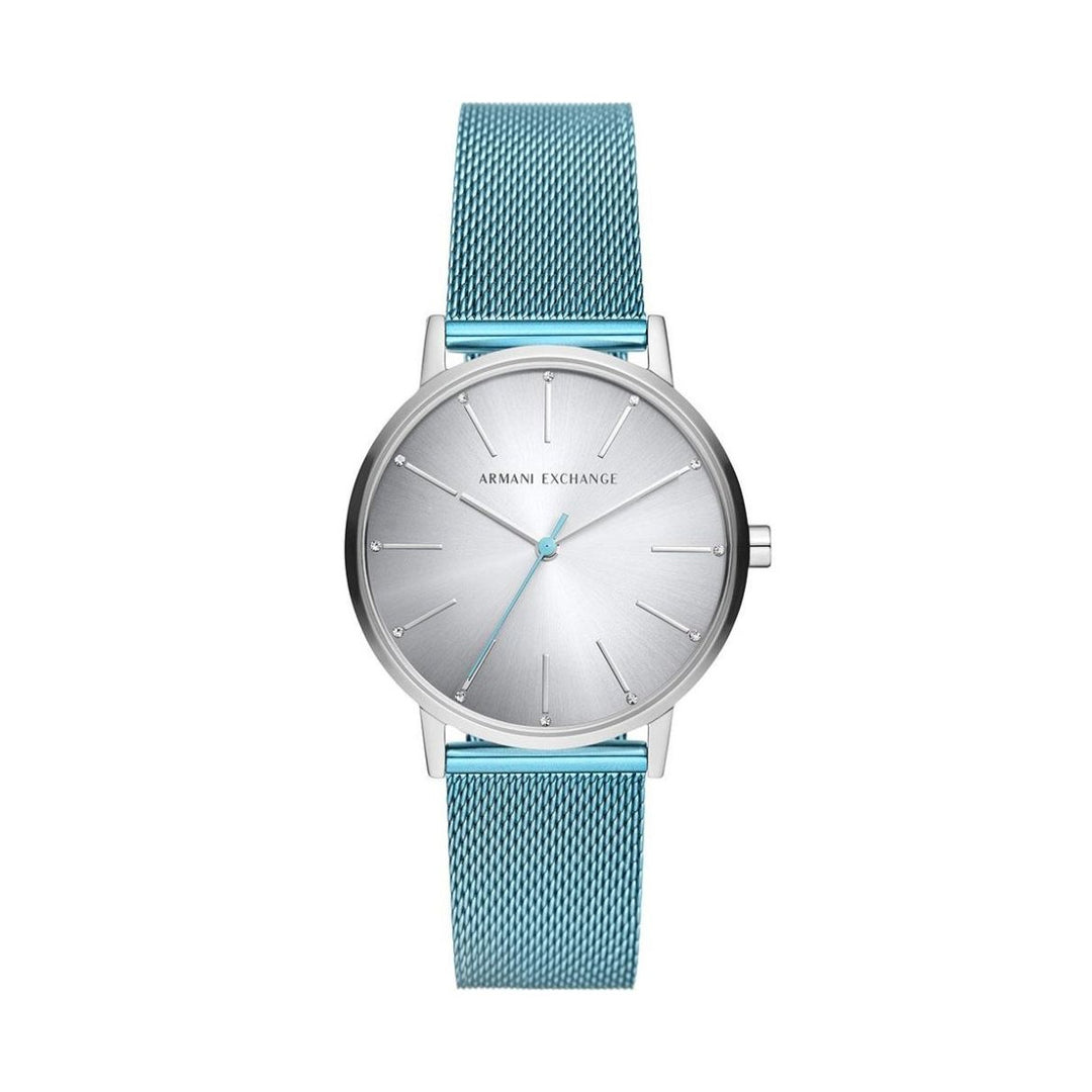 Timeless Silver Minimalist Mesh Watch