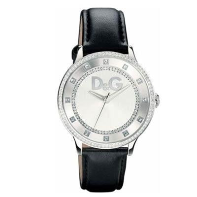 Timeless Elegance Crystal-Embellished Analog Watch