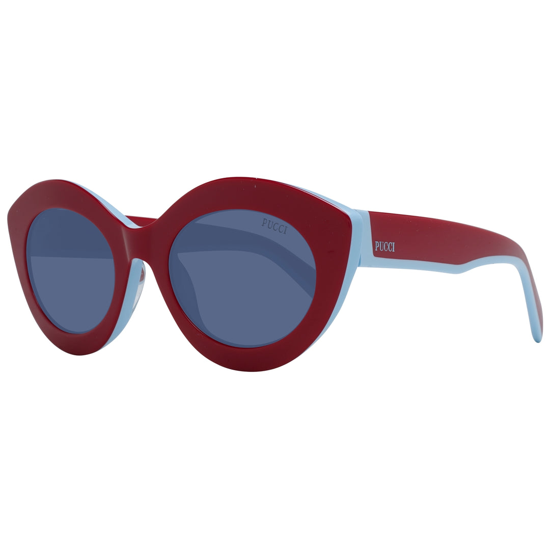 Vibrant Red & Blue Modern Elegance Sunglasses