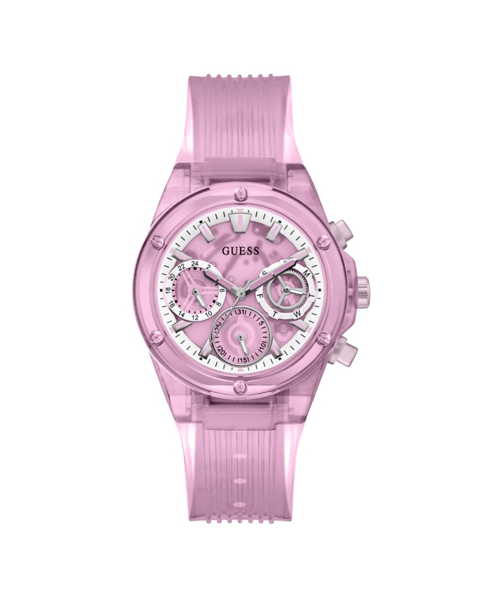 Blush Elegance Transparent Chronograph
