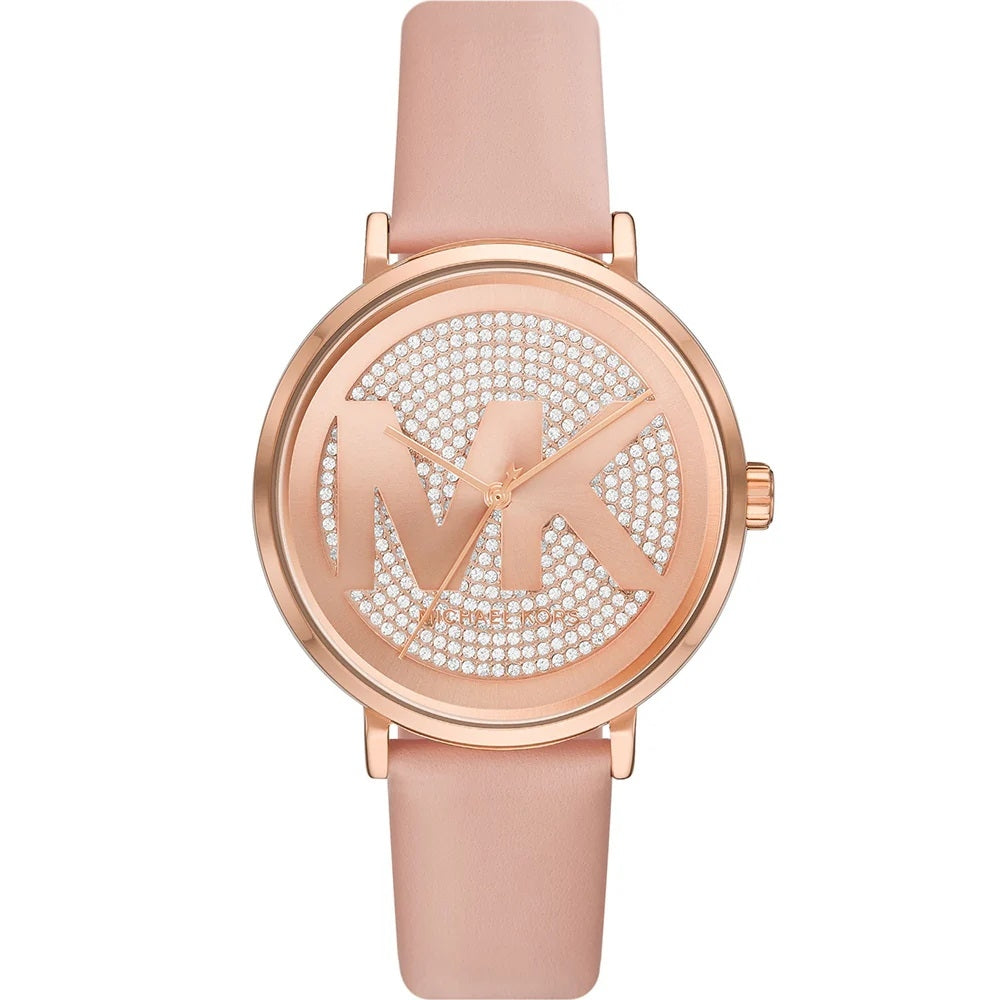 Michael Kors Rose Gold Crystal Watch