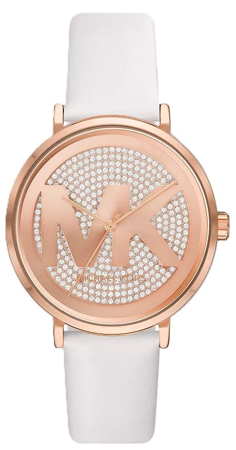 Michael Kors Rose Gold Crystal Watch
