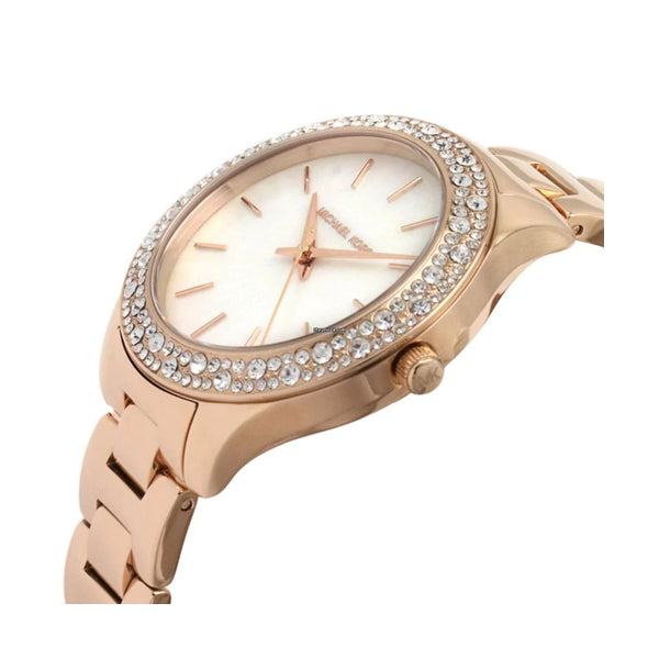 Michael Kors Rose Gold Crystal Watch
