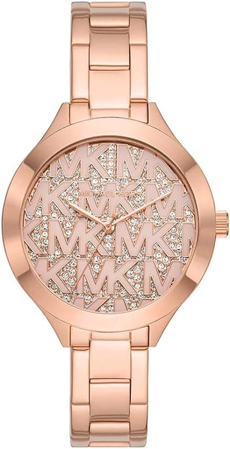 Michael Kors Rose Gold Crystal Watch