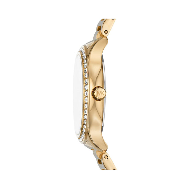 Michael Kors Gold-Tone Crystal Watch
