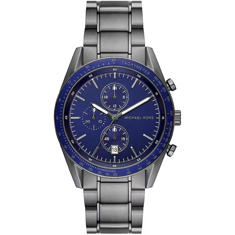 Michael Kors Silver Chronograph Tachymeter Watch