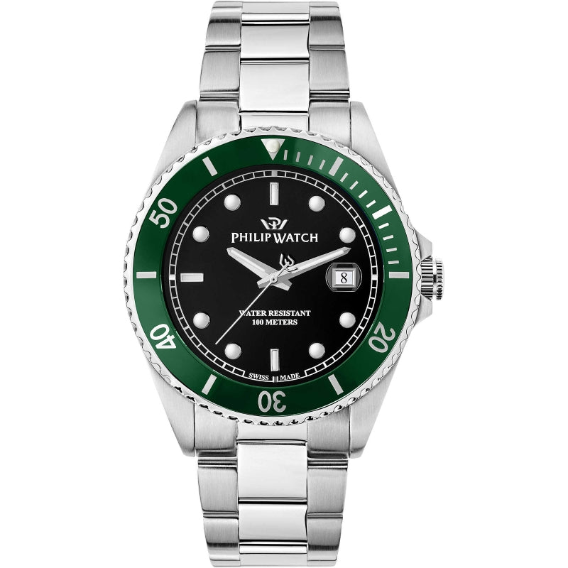 Philip Watch Diver's Stainless Steel Timepiece