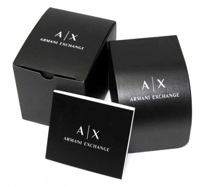Armani Exchange Gold-Tone Moon Phase Watch