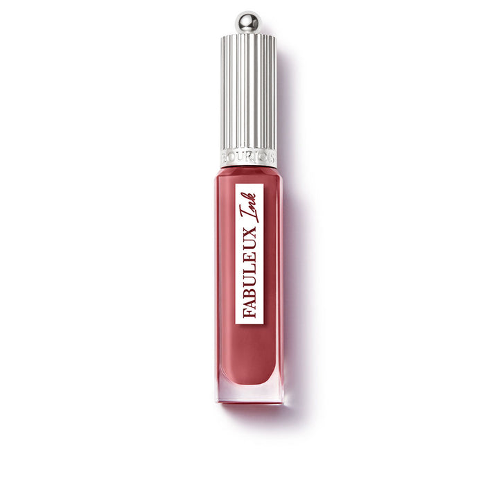 Satin liquid lip in cherry shade with angled applicator, 3.5 ml tube