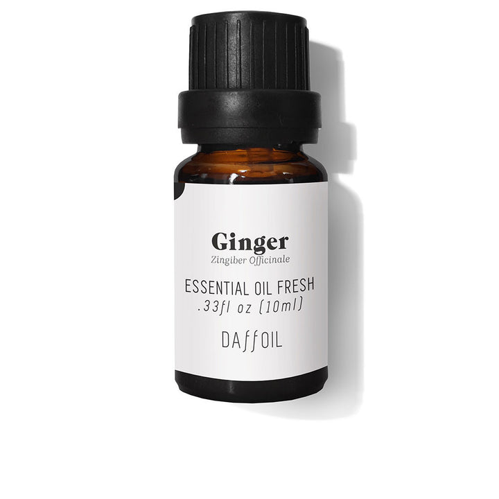 Small amber bottle of steam-distilled fresh ginger essential oil, 50 ml, Unisex