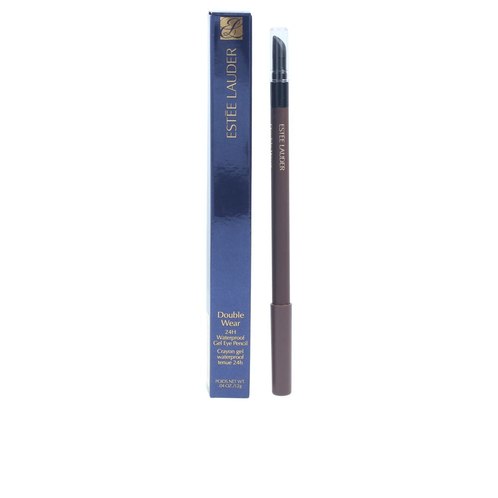 Dual-ended gel eye pencil in smoky grey, 1.2 g, with built-in smudger
