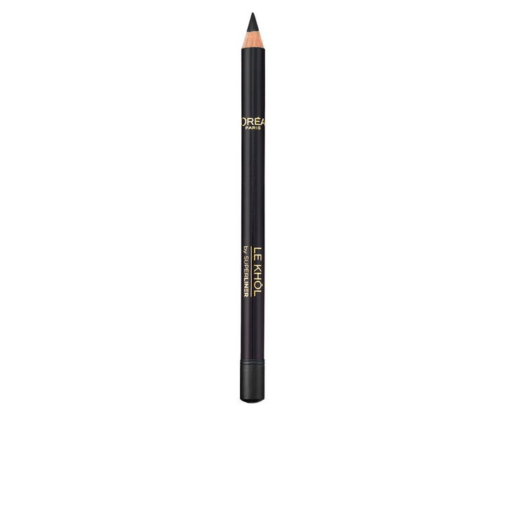 Slim midnight-black kohl eye pencil with creamy tip, 1.2 g packaging