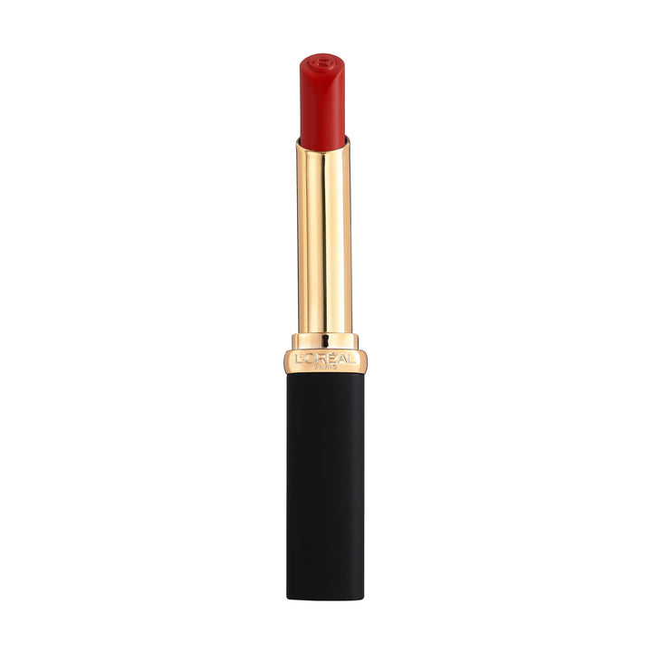 Brown powder-matte volumising lipstick tube, 26 g, Unisex