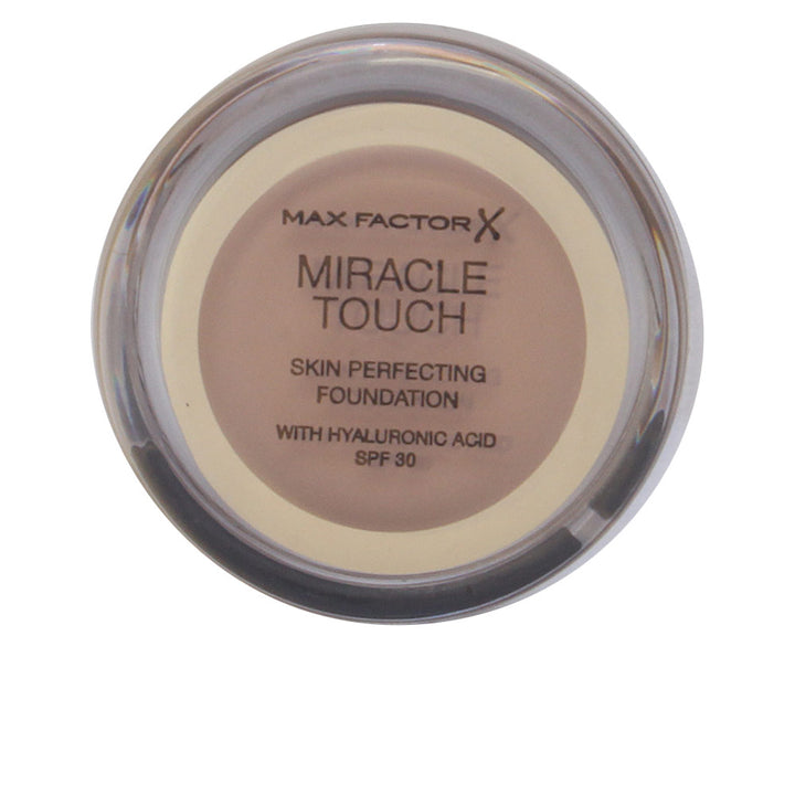 12 g compact foundation in shade 080 Bronze, solid-to-liquid texture
