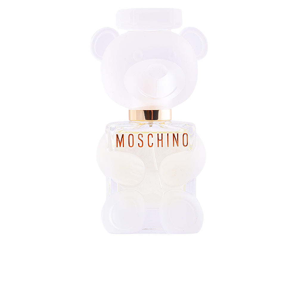 50 ml glass teddy-bear perfume bottle, white cap, Floral-woody unisex fragrance