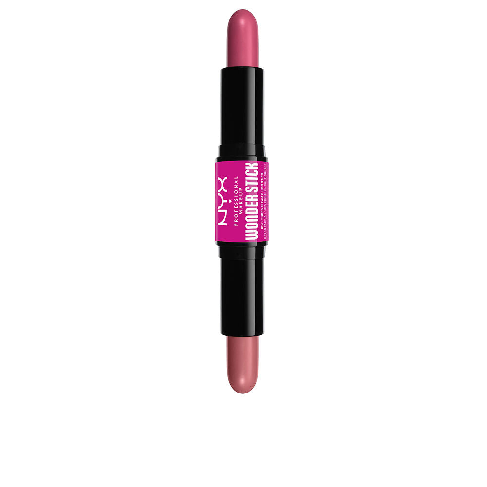 Compact cream stick blush in amber-peach shade, 4 g stick format