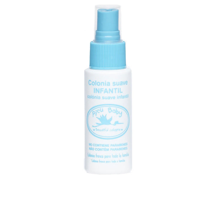 500 ml clear spray bottle of gentle citrus baby cologne, unisex