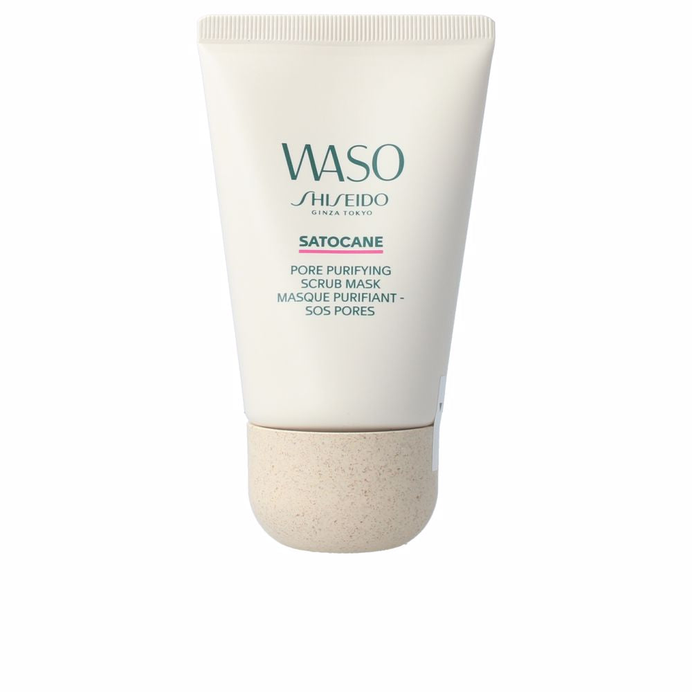 Tube of mineral clay pore mask, 80 ml, vegan exfoliating treatment for Women