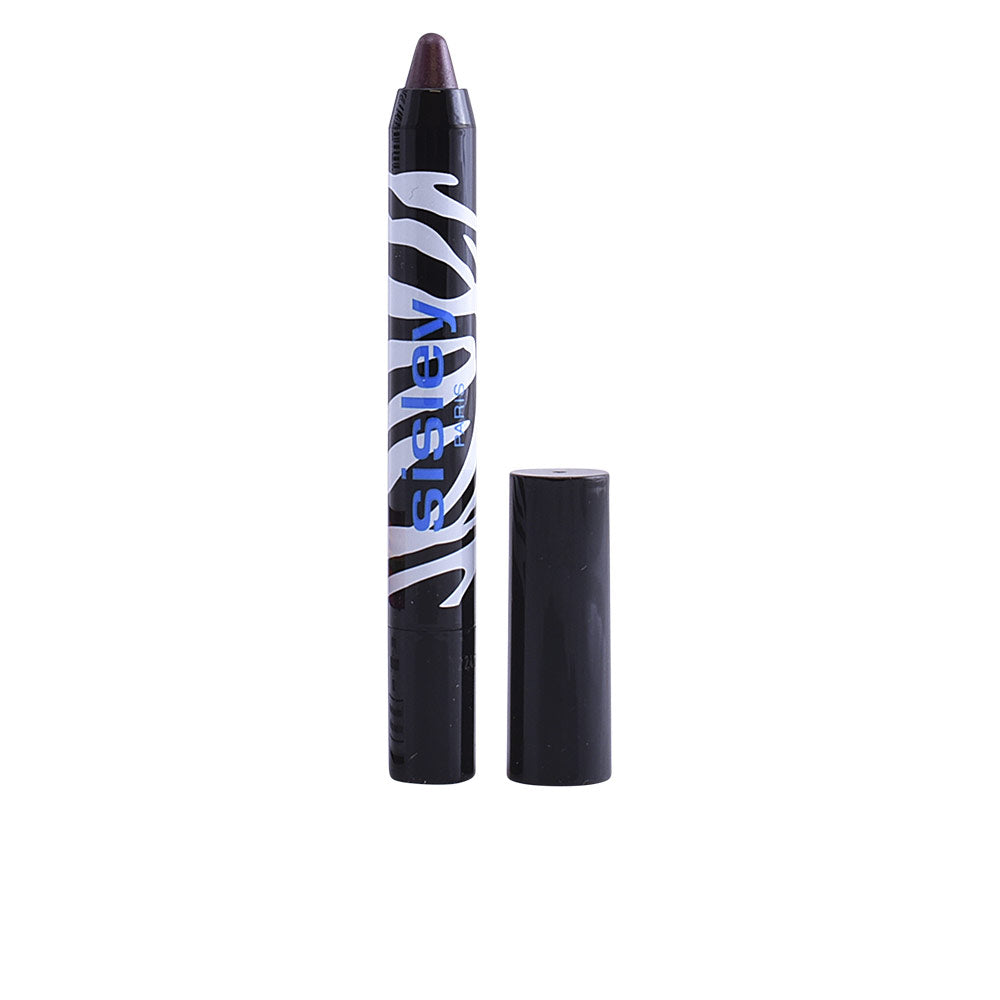 Retractable bronze jumbo eye pencil with zebra pattern casing, 1.5 g, Unisex