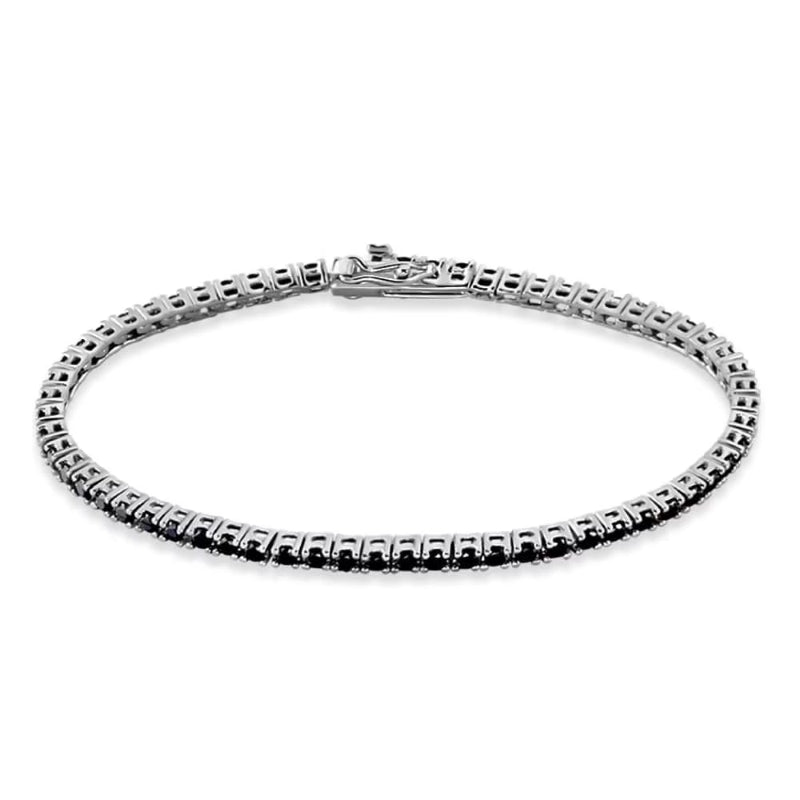 Stroili Silver Chain Bracelet: metal chain bracelet with tennis-style links and a secure clasp